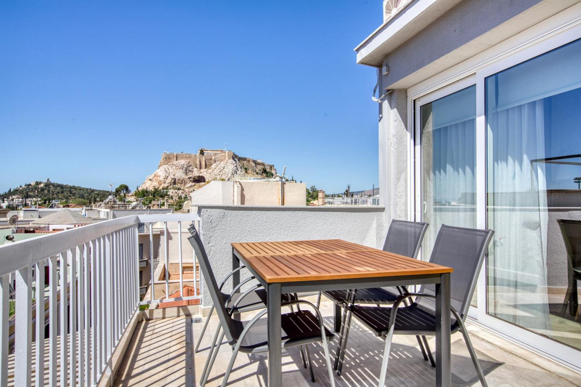 Avgi - Premium Acropolis View - Family Bedroom Atina Dış mekan fotoğraf